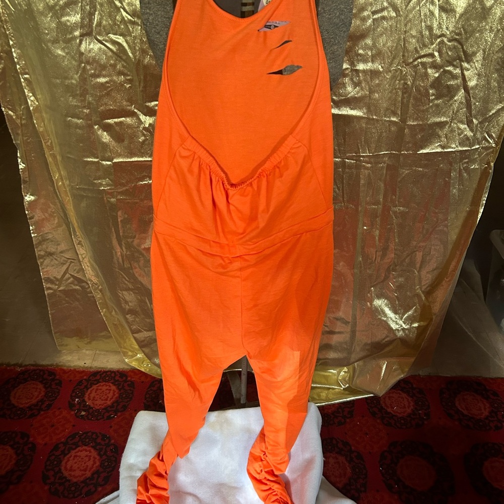 Orange jumpsuit Size M